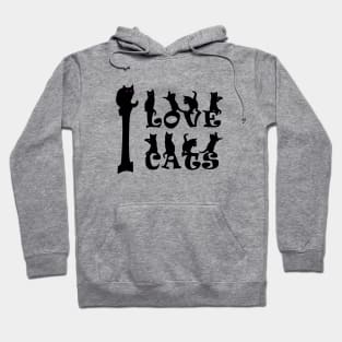 I Love Cats #1 Hoodie